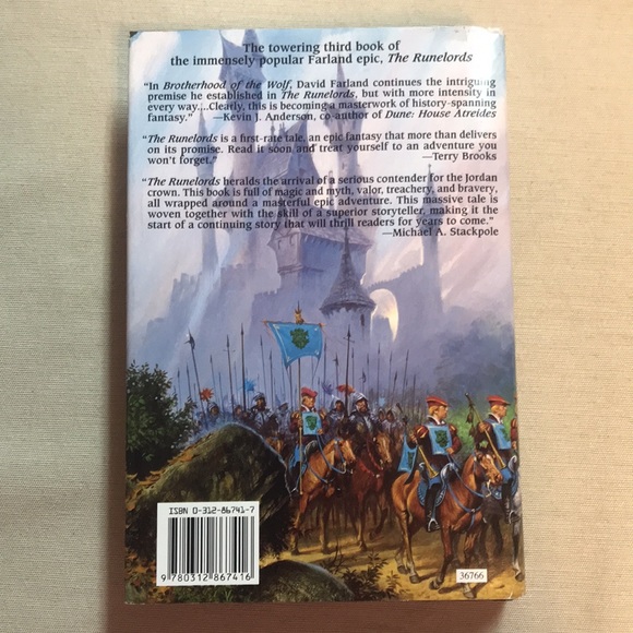 🌈2/$8 Wizardborn #3 in Runelords Series - Picture 2 of 12